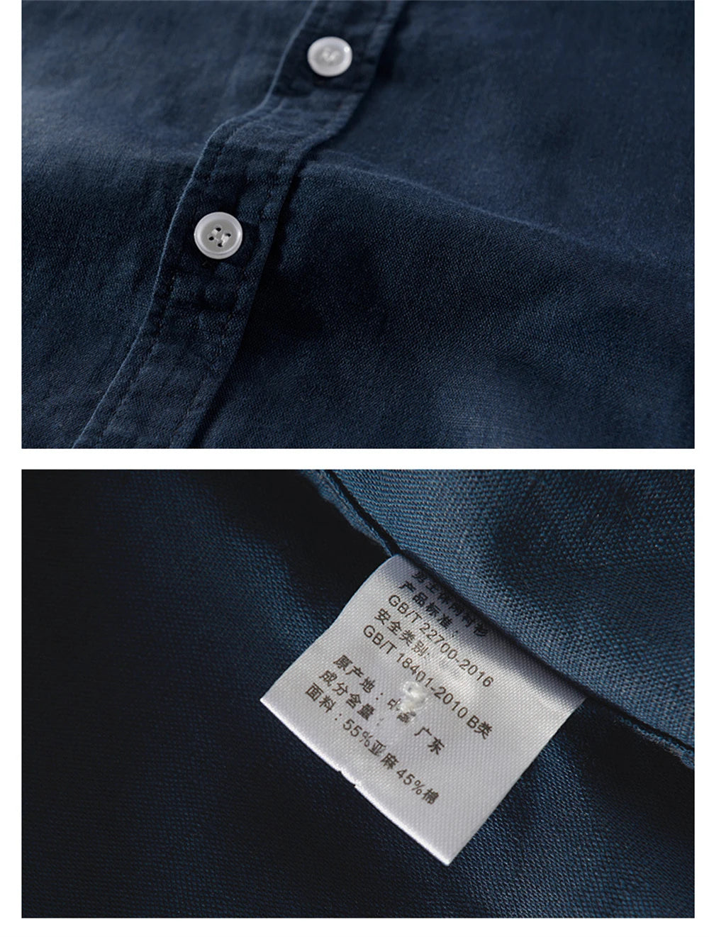 Summer men's shirts short sleeve Solid men clothing Tops  breathable cotton and linen Casual shirt for young man